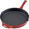 imageRachael Ray Nitro Cast Iron Skillet with Side Handles 14 Inch RedRed