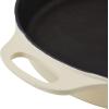 imageRachael Ray Nitro Cast Iron Skillet with Side Handles 14 Inch RedWhite