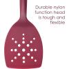 imageRachael Ray Tools and Gadgets Flexi Turner and Scraping Spoon Set  Cooking Utensils  2 Piece RedBurgundy