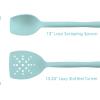 imageRachael Ray Tools and Gadgets Flexi Turner and Scraping Spoon Set  Cooking Utensils  2 Piece RedLight Blue