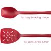 imageRachael Ray Tools and Gadgets Flexi Turner and Scraping Spoon Set  Cooking Utensils  2 Piece RedRed