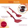 imageRachael Ray Tools and Gadgets Flexi Turner and Scraping Spoon Set  Cooking Utensils  2 Piece RedRed