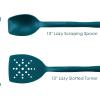 imageRachael Ray Tools and Gadgets Flexi Turner and Scraping Spoon Set  Cooking Utensils  2 Piece RedTeal