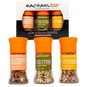 imageRachael Ray 247 EVERYDAY Seasoning and Spices for Cooking Grinder 2 Pack SetLow Sodium Set