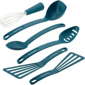 imageRachael Ray Gadgets Utensil Kitchen Cooking Tools Set 6 Piece Marine BlueMarine Blue