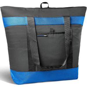 imageRachael Ray Jumbo Chillout Insulated Tote Bag Extra Large BlueBlack