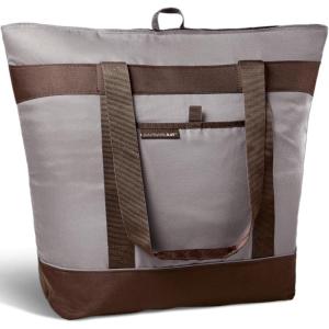 imageRachael Ray Jumbo Chillout Insulated Tote Bag Extra Large BlueSea Salt Gray