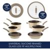 imageRachael Ray Cook  Create Nonstick CookwarePots and Pan Set 10 Piece RedAlmond