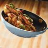 imageRachael Ray Classic Nonstick Stir Fry Pan with Glass Lid 11 Inch  Sky Blue