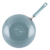imageRachael Ray Classic Nonstick Stir Fry Pan with Glass Lid 11 Inch  Sky Blue