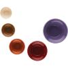imageRachael Ray Cucina Nonstick Cookware Pots and Pans with Glass Lids and Nesting Measuring Cups 14 Piece  Cranberry Red