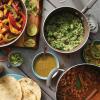 imageRachael Ray Cucina Nonstick Cookware Pots and Pans with Glass Lids and Nesting Measuring Cups 14 Piece  Sea Salt Gray
