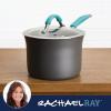 imageRachael Ray Cucina Hard Anodized Nonstick Sauce PanSaucepan with Lid 3 Quart Blue