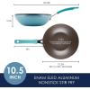 imageRachael Ray Cook  Create Nonstick Wok 14 Inch StirFry Pan  Agave BlueAgave Blue