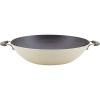 imageRachael Ray Cook  Create Nonstick Wok 14 Inch StirFry Pan  Agave BlueAlmond