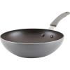 imageRachael Ray Cook  Create Nonstick Wok 14 Inch StirFry Pan  Agave BlueGray