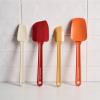 imageRachael Ray Tools and Gadgets Kitchen Utensil Set Small and Medium Spatulas and Scooped Spoonulas 4 Piece Set  MutiColor Red Orange Turmeric and AlmondRed Multi Color