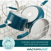 image:imageRachael Ray Create Delicious Nonstick Induction Dutch Oven with Lid 5 Quart  Teal Shimmer