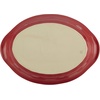 image:imageRachael Ray Cucina Stoneware 2Quart Oval Baker Agave BlueCranberry Red
