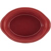 image:imageRachael Ray Cucina Stoneware 2Quart Oval Baker Agave BlueCranberry Red