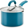 image:imageRachael Ray 12020 Create Delicious Nonstick Sauce Pan  Saucepan with Straining and Lid 3 Quart  Teal ShimmerTeal Shimmer