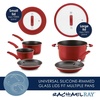 image:imageRachael Ray 14753 11Piece Nonstick Cookware Set  Red