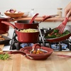 image:imageRachael Ray 14753 11Piece Nonstick Cookware Set  Red