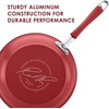 image:imageRachael Ray 52410 Cucina Nonstick Bakeware Set with Baking Pans Baking Sheets Cookie Sheets Cake Pan and Bread Pan  10 Piece amp Cucina Nonstick Cookware Pots and Pans Set 12 Piece Cranberry Red