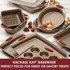 image:imageRachael Ray 52410 Cucina Nonstick Bakeware Set with Baking Pans Baking Sheets Cookie Sheets Cake Pan and Bread Pan  10 Piece amp Cucina Nonstick Cookware Pots and Pans Set 12 Piece Cranberry Red