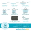 image:imageRachael Ray Create 13 Piece Delicious Aluminum Nonstick Pots and Pans Light Blue