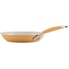 image:imageRachael Ray Cucina Ceramic Nonstick Pots and Pans Set with Saucepans Frying Pans Stockpot Lids and Pan Protectors 10 Piece Non Stick Cookware Set Dishwasher Safe  Turmeric YellowTurmeric Yellow