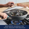 image:imageRachael Ray Cucina HardAnodized Nonstick Covered Stir Fry Pan 11Inch Gray Agave Blue Handles