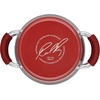 image:imageRachael Ray Cucina Nonstick Cookware Pots and Pans Set 12 Piece Cranberry Red amp Cucina Nonstick Sauce PotSaucepot with Steamer Insert and Lid 3 Quart Cranberry Red