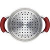image:imageRachael Ray Cucina Nonstick Cookware Pots and Pans Set 12 Piece Cranberry Red amp Cucina Nonstick Sauce PotSaucepot with Steamer Insert and Lid 3 Quart Cranberry Red