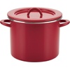 image:imageRachael Ray Cucina Nonstick Cookware Set 12 Piece Cranberry Red  Rachael Ray Create Delicious Stock Pot 12 Quart Red