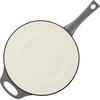 image:imageRachael Ray Enameled Cast Iron 3in1 Dutch Oven with SkilletSaute Combo 4 Quart GrayGray