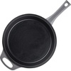 image:imageRachael Ray Enameled Cast Iron 3in1 Dutch Oven with SkilletSaute Combo 4 Quart GrayGray