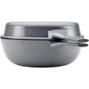 image:imageRachael Ray Enameled Cast Iron 3in1 Dutch Oven with SkilletSaute Combo 4 Quart GrayGray