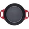 image:imageRachael Ray Enameled Cast Iron 3in1 Dutch Oven with SkilletSaute Combo 4 Quart GrayRed