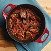 image:imageRachael Ray Enameled Cast Iron 3in1 Dutch Oven with SkilletSaute Combo 4 Quart GrayRed