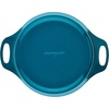 image:imageRachael Ray Enameled Cast Iron 3in1 Dutch Oven with SkilletSaute Combo 4 Quart GrayTeal