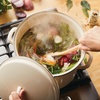 image:imageRachael Ray EnamelonSteel Induction Stockpot with Lid 12Quart AlmondAlmond Cream