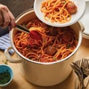image:imageRachael Ray EnamelonSteel Induction Stockpot with Lid 12Quart AlmondAlmond Cream
