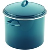 image:imageRachael Ray EnamelonSteel Induction Stockpot with Lid 12Quart AlmondMarine Blue