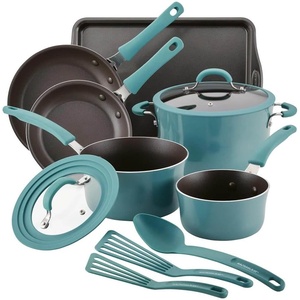 image:imageRachael Ray 14747 11Piece Nonstick Cookware Set  Blue