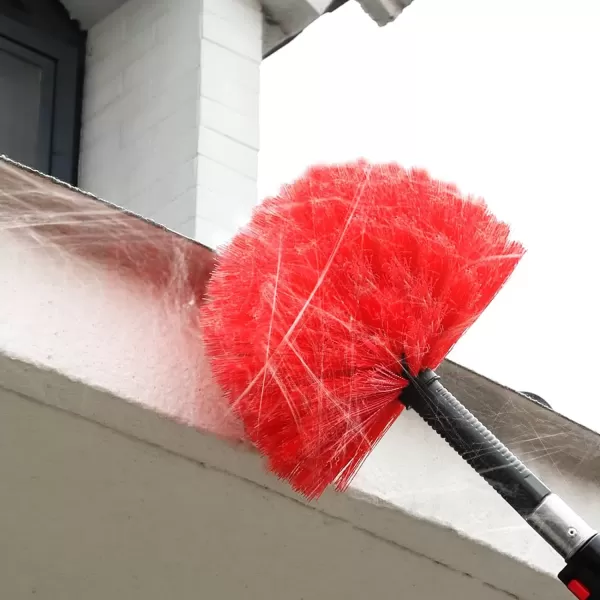 image20 Foot High Reach Dusting Kit with 512 Foot Extension Pole  High Ceiling Duster with Telescopic Pole  Cobweb Microfiber Duster  Outdoor ampamp Indoor Extendable Duster Cleaning Kit24 feet