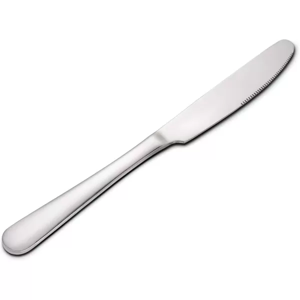 imageHIWARE 12piece Good Stainless Steel Dinner Knives 9 Inches