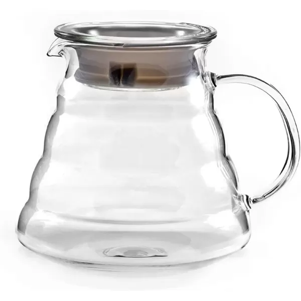 imageHiware 600ml Coffee Server Standard Glass Coffee Carafe Coffee Pot Clear