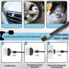 imageHIWARE 16 Pcs Drill Brush Car Detailing Kit  Car Polishing ampamp Buffing Pads Kit  Soft Bristle Power Scrubber with Extend Attachment for Cleaning Car Interior Boat Carpet Upholstery Bathroom