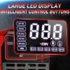imageDEKOPRO 110220V MMA Welder160A ARC Welder Machine IGBT Digital Display LCD Hot Start Welder with Electrode HolderWork Clamp Input Power Adapter Cable and Brush135A MMA